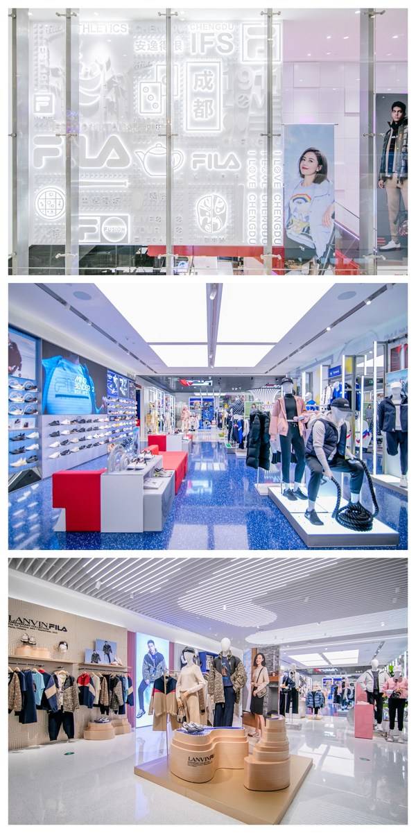 成都 FILA斐乐全球第二家全新概念店入驻成都IFS