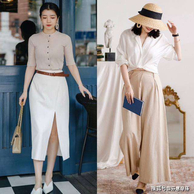 大地 三木博主的“白色+大地色系”穿搭真高级,气质端庄,女人味十足