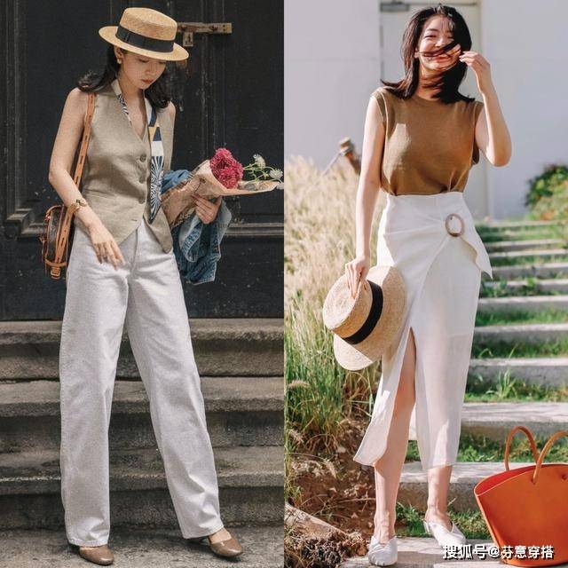 大地 三木博主的“白色+大地色系”穿搭真高级，气质端庄，女人味十足