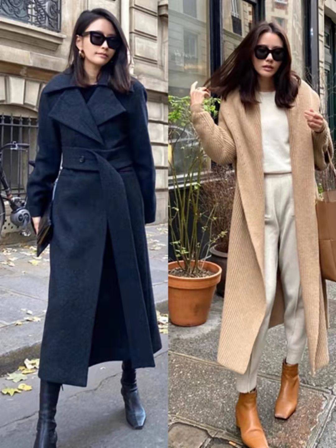 下装 冬季别低估会打扮的小个子，她只有158cm，却靠穿搭赢得体面优雅