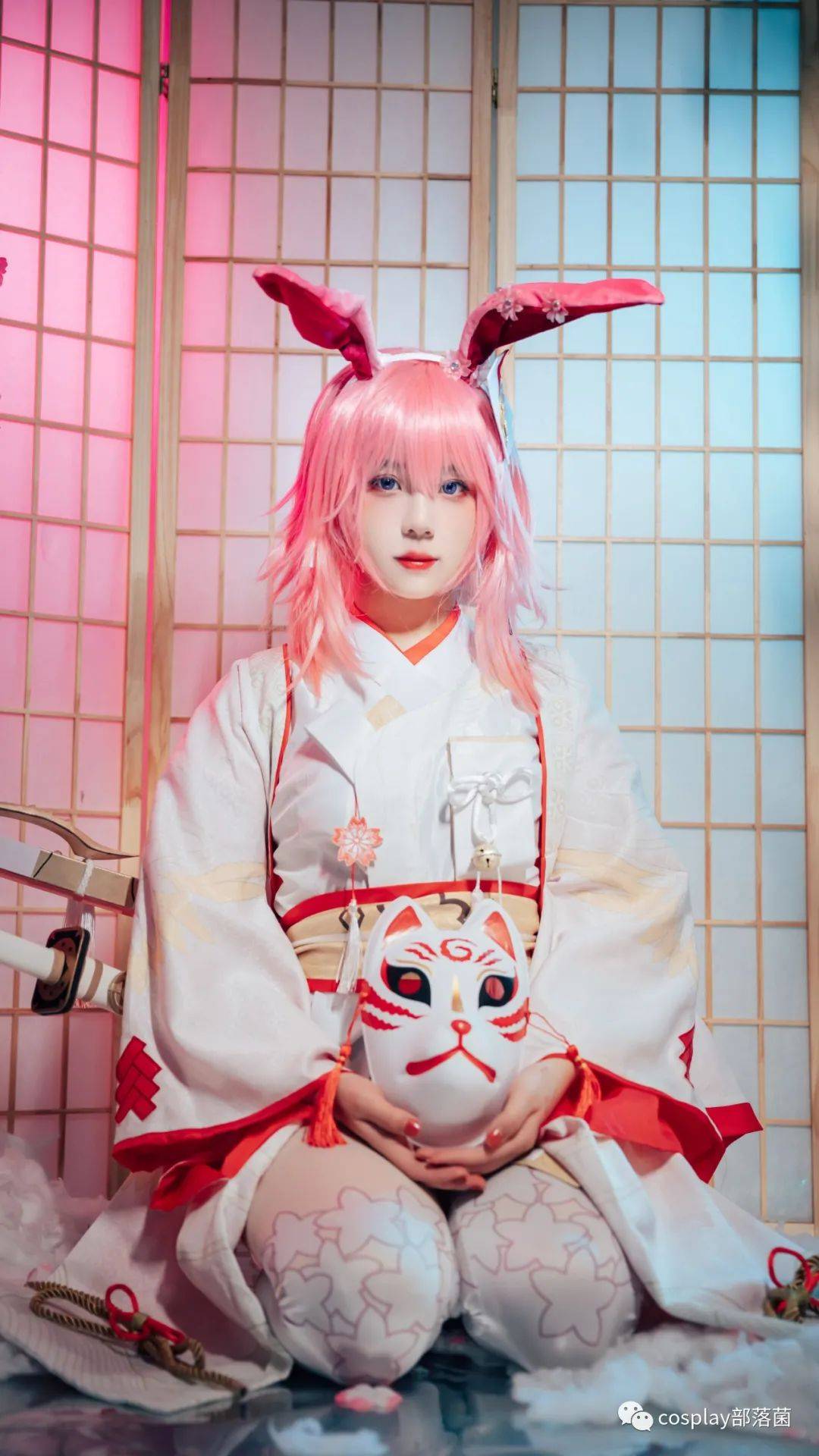 cos:崩坏三八重樱无垢莲华cos正片