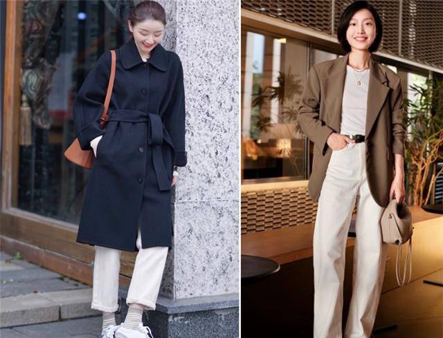 身材 过几天就立冬了，不要老穿裙子，今年这裤子搭配，更时髦有女人味