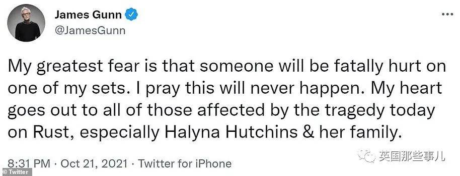 了真|电影道具枪里被装了真子弹！美国老牌演员片场意外走火，一死一伤！