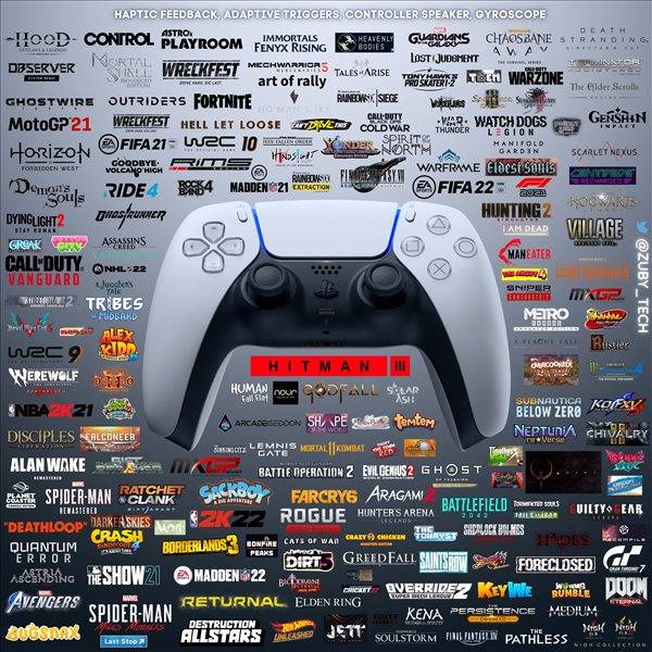 手柄|网友整理已支持PS5手柄特色功能游戏 超180款品质优秀