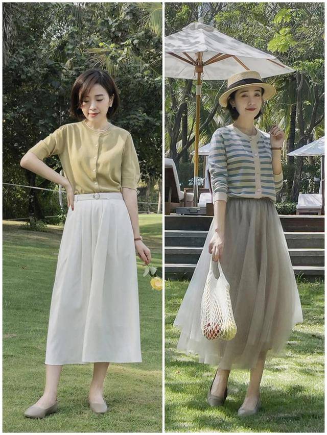 层次感 女人不管多大年纪,夏季多穿这3种单品,温柔优雅不挑人