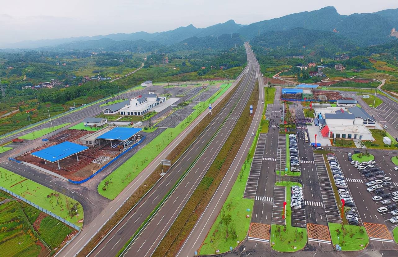 区县解读长寿合长高速通车了