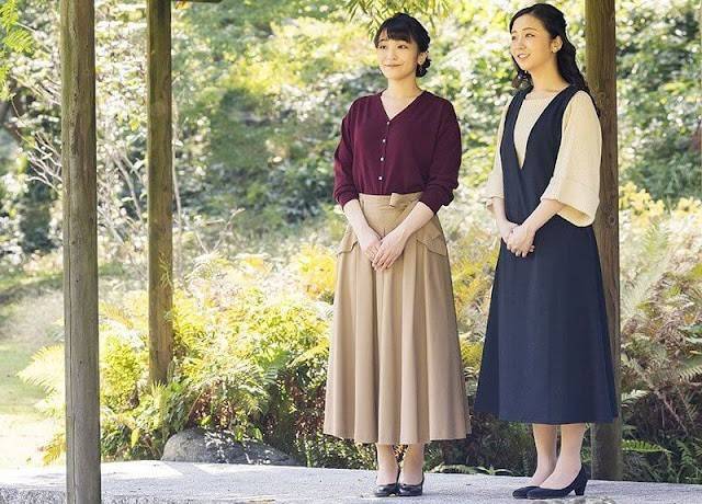 公主 纪子妃母女三人同框！“准新娘”真子公主显老，首穿柳烟橙贼好看