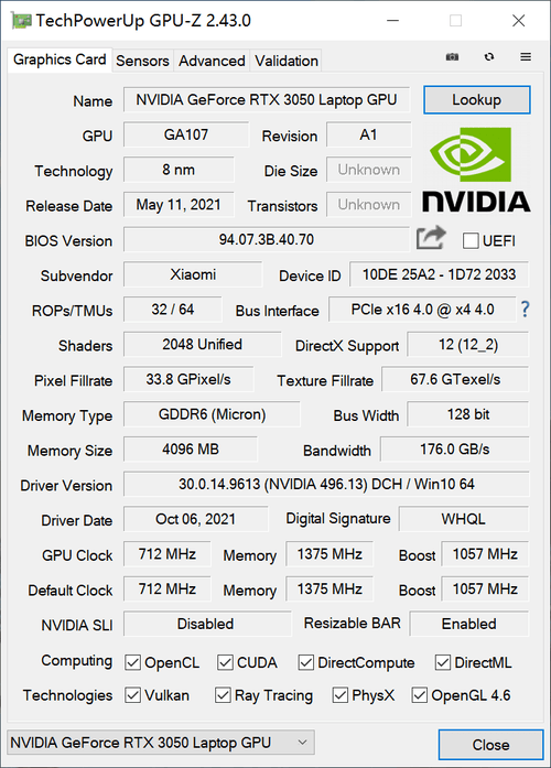机身|H35处理器+RTX3050独显 火力全开！小米笔记本Pro X 14评测