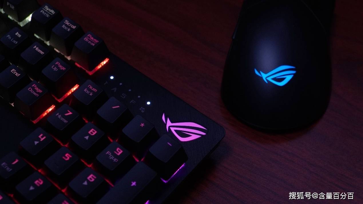 ROG NX冰川蓝轴相当于樱桃什么轴？ROG游侠NX冰川蓝键盘上手体验