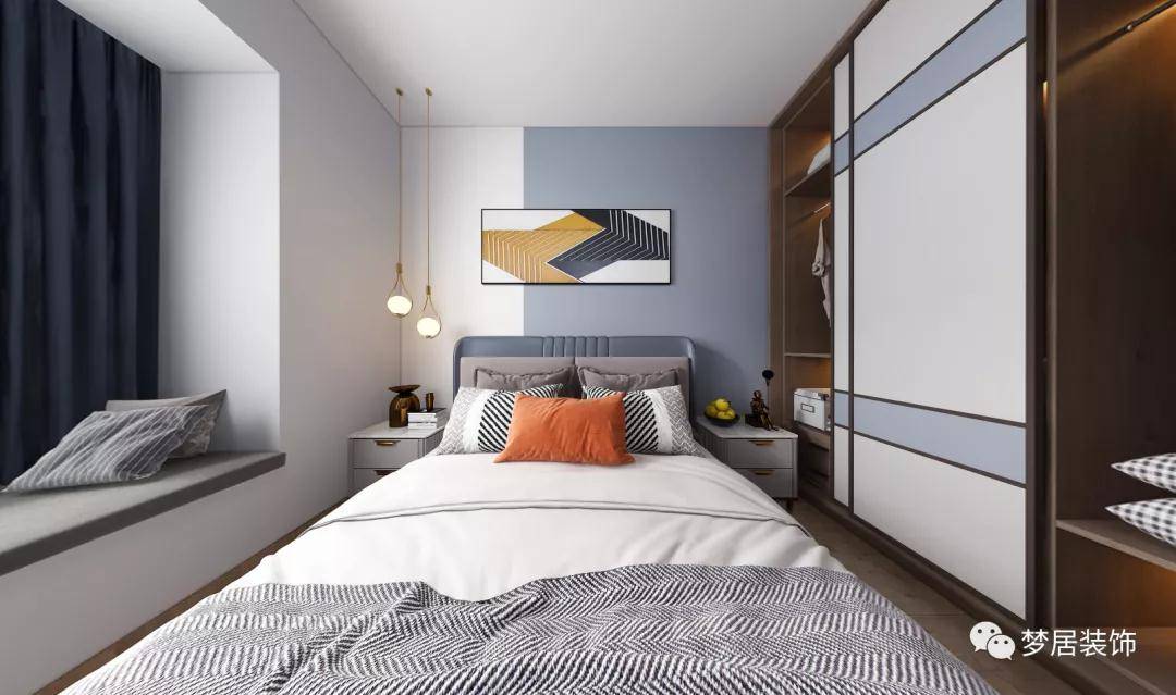 如何打造氛围感家居中山梦居装饰现代简约风格装修案例赏析