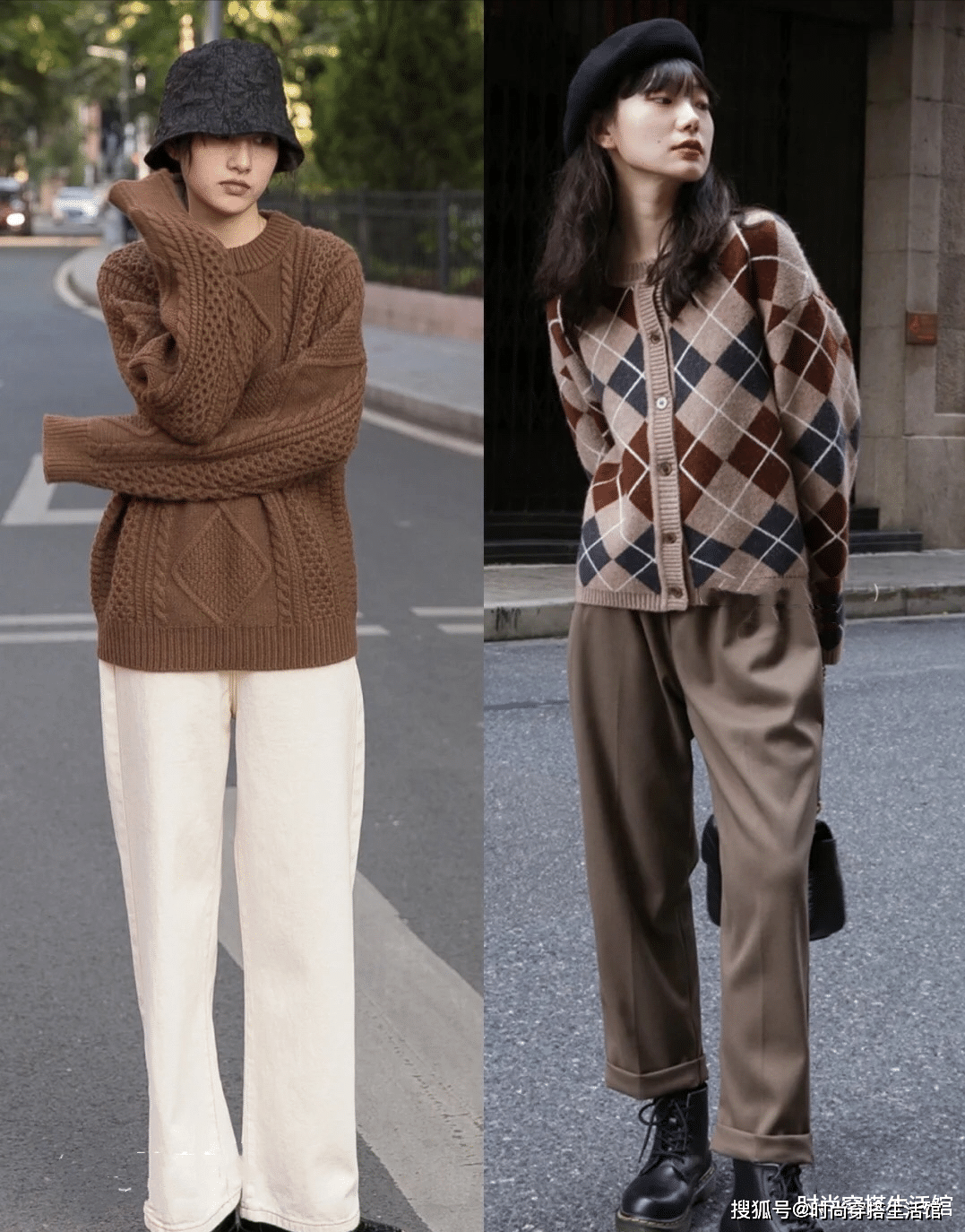 身材 初冬咖色毛衣怎么穿才好看？这些实用搭配干货，穿出满满高级感