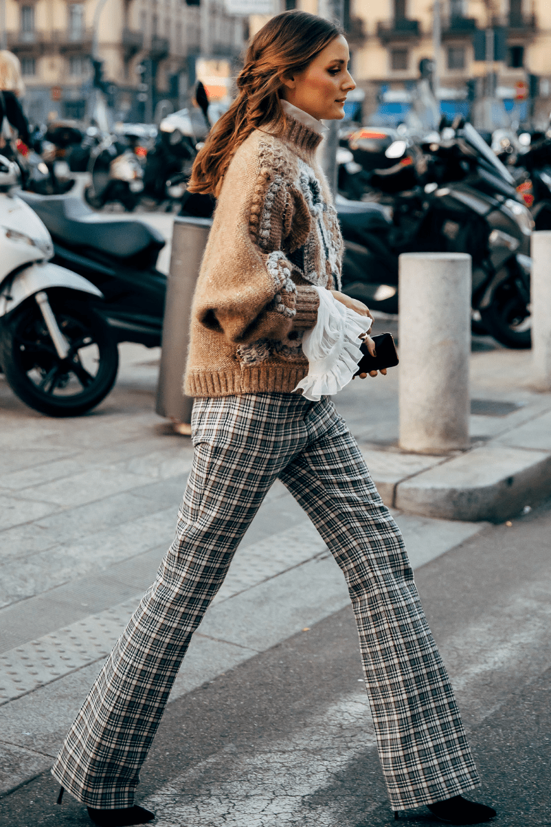 层次 毛衣今冬流行这么穿，巨美！