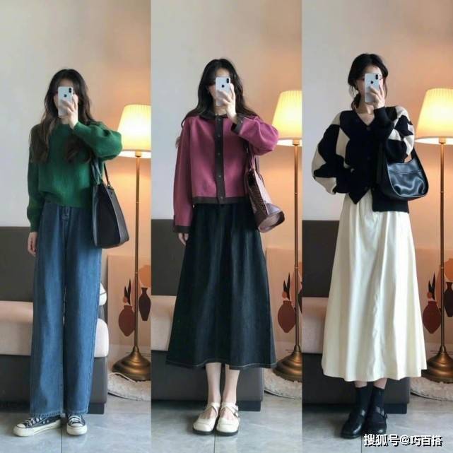 毛衣 毛衣不愧是“万金油”,日常look都能搞定,让你又美又气质