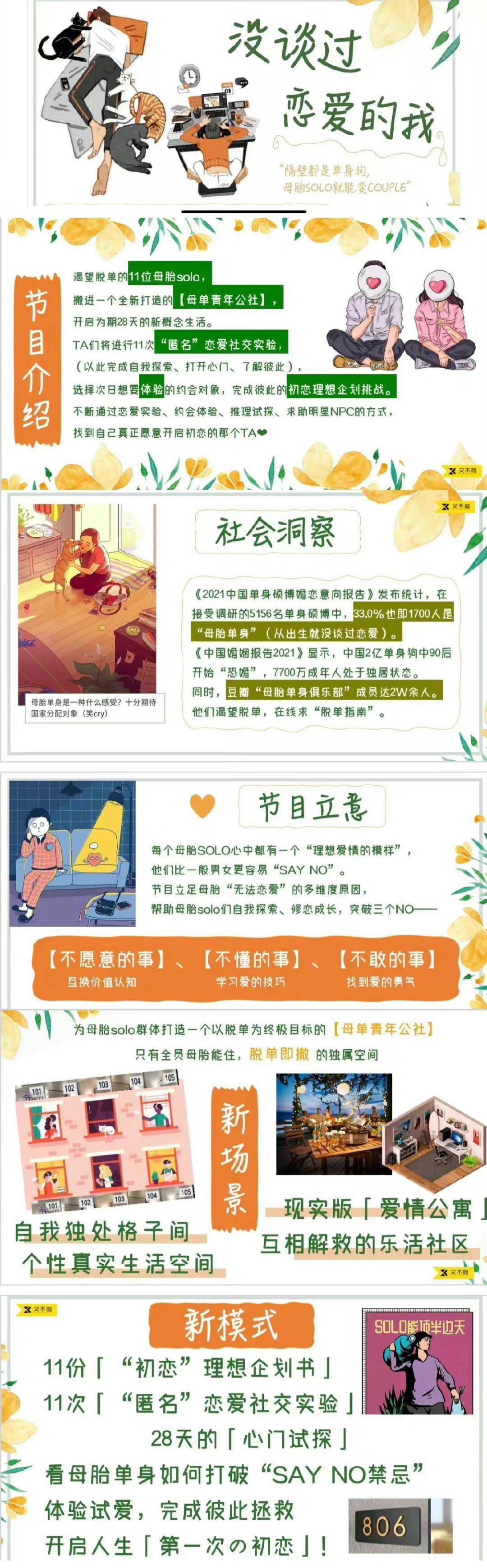 素人|《没谈过恋爱的我》开始报名，恋爱综艺持续整活