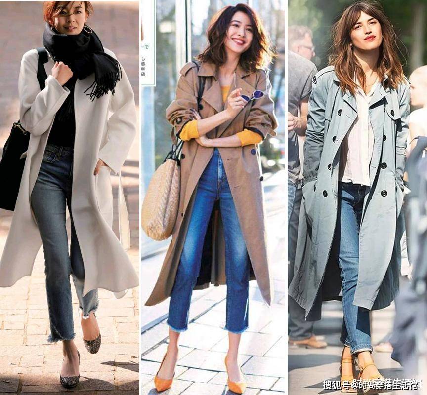 毛衣 降温后牛仔裤不用买太多，真正有品味的女人，备上这几款就够了