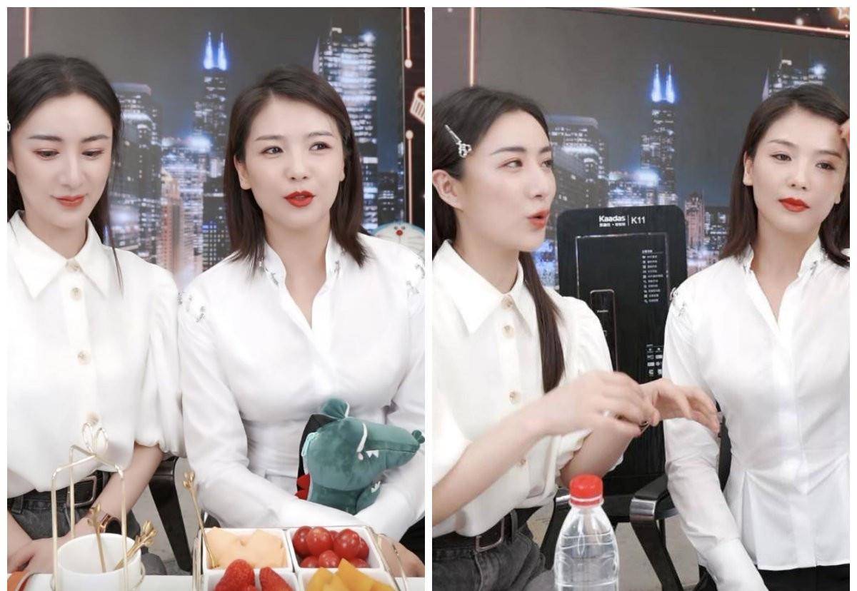 领带 薇娅不仅时髦还善良,穿衬衫和李佳琪做公益,时尚穿搭好美!