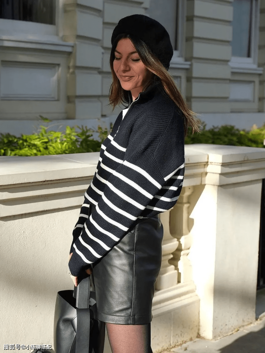 条纹 秋冬必买的毛衣，只推荐这一件，穿10年都不过时