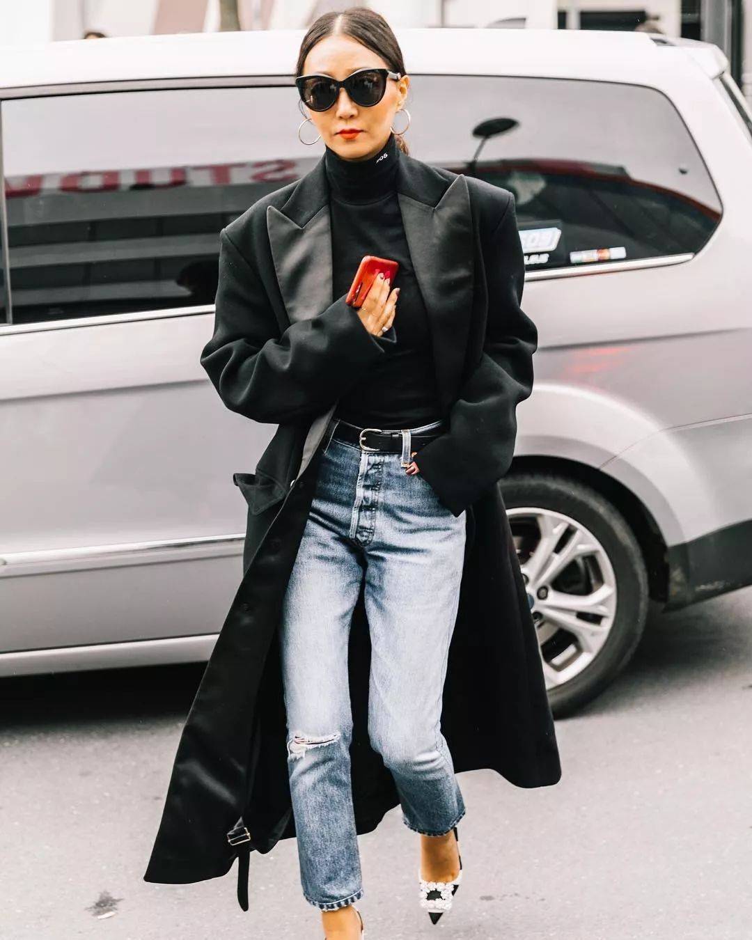 毛衣 毛衣+直筒裤= 偷偷显瘦5斤,显高五公分,气质惊艳!