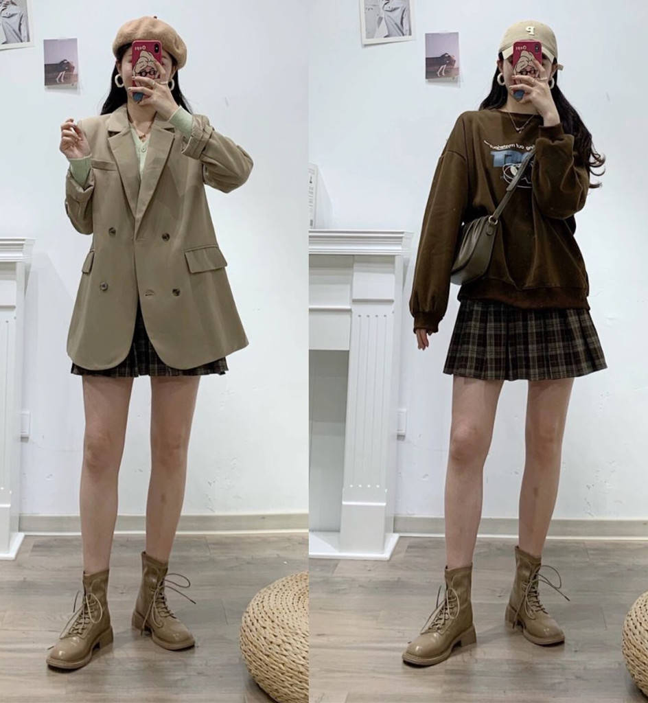 材质 秋冬穿衣太臃肿?20、30岁女性来试试“韩版”穿搭,保暖又时尚