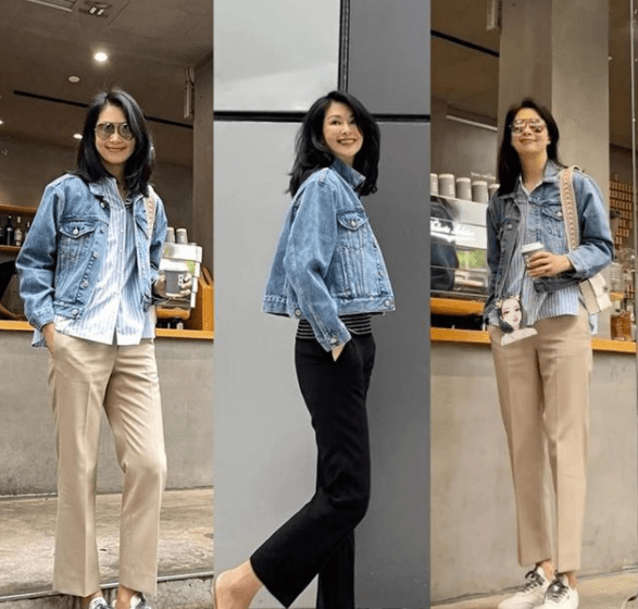 大衣 50+的成熟女性更要会穿，这3个搭配上的小技巧，好用还好看