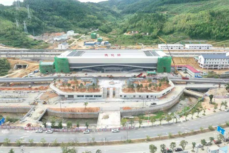 最新安溪东站站房装饰装修整体亮相
