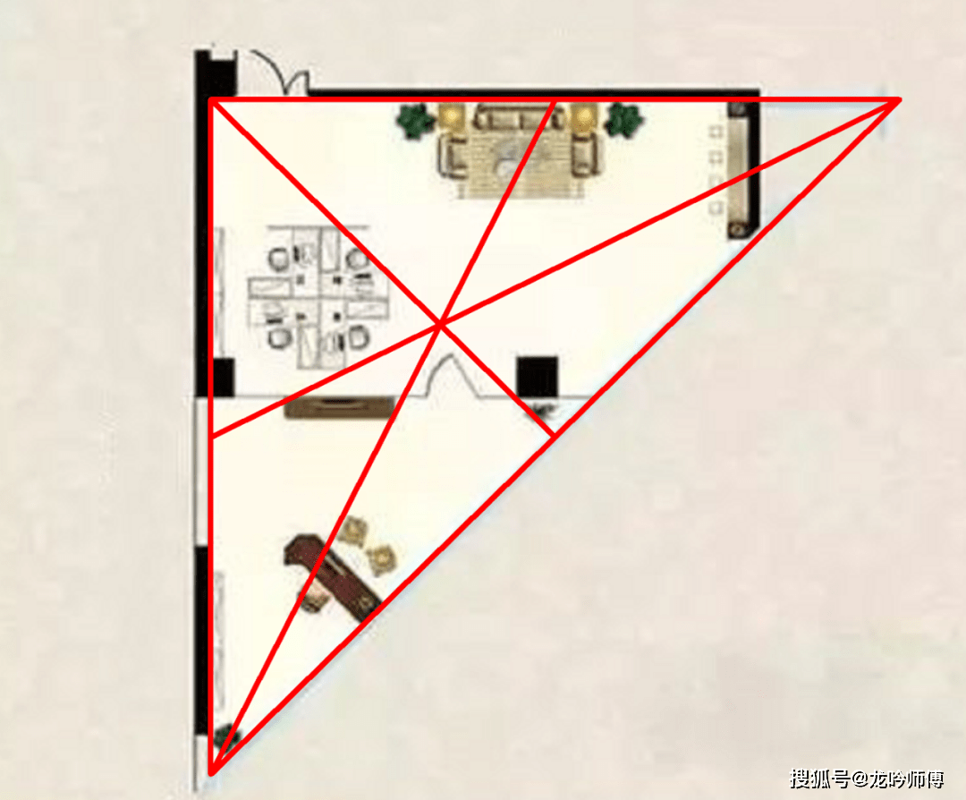 三角形院子形状吉凶图片