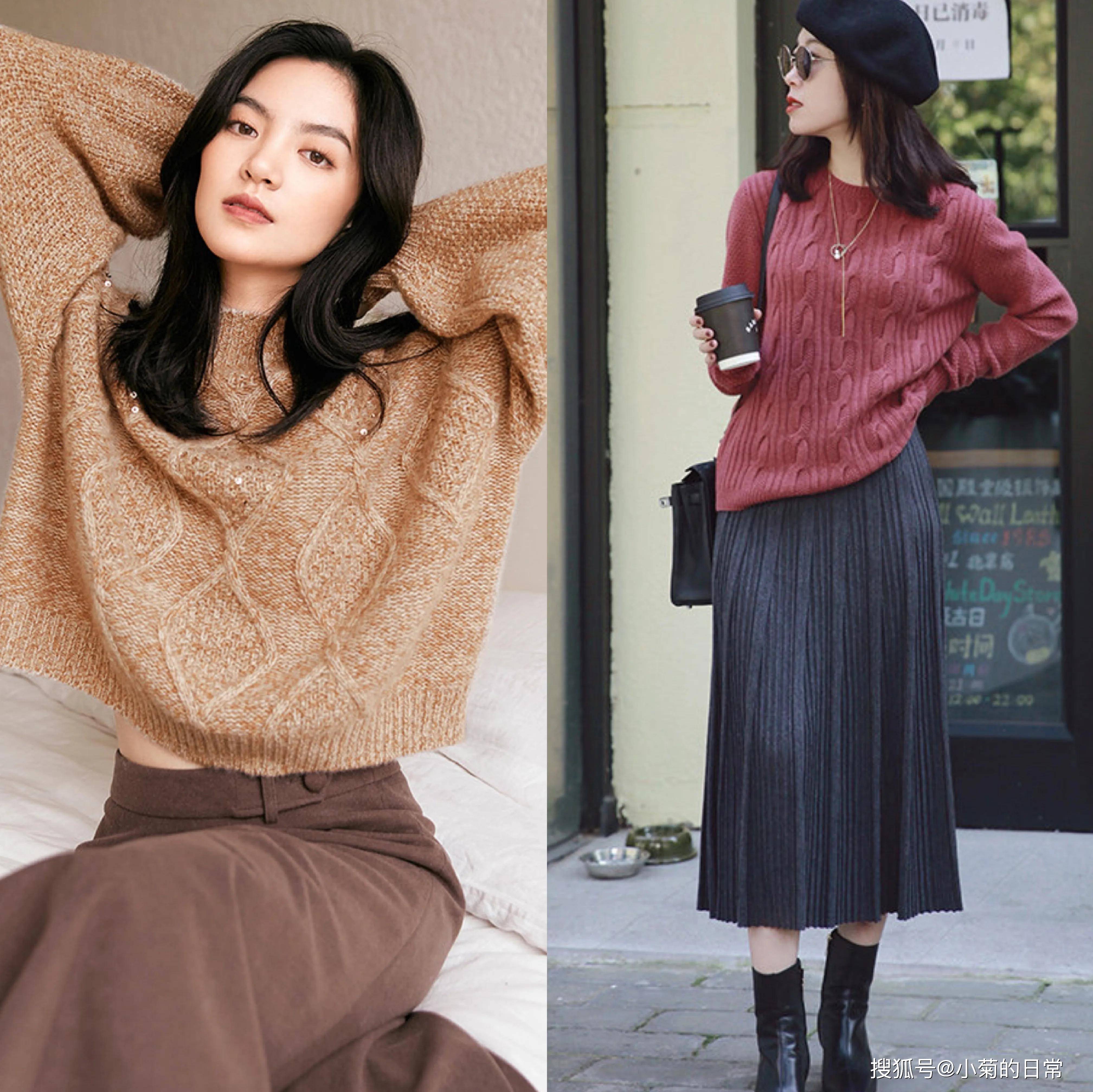 姐妹 80女人太会穿！立冬后这几套够了，优雅减龄，普通人就该这么穿