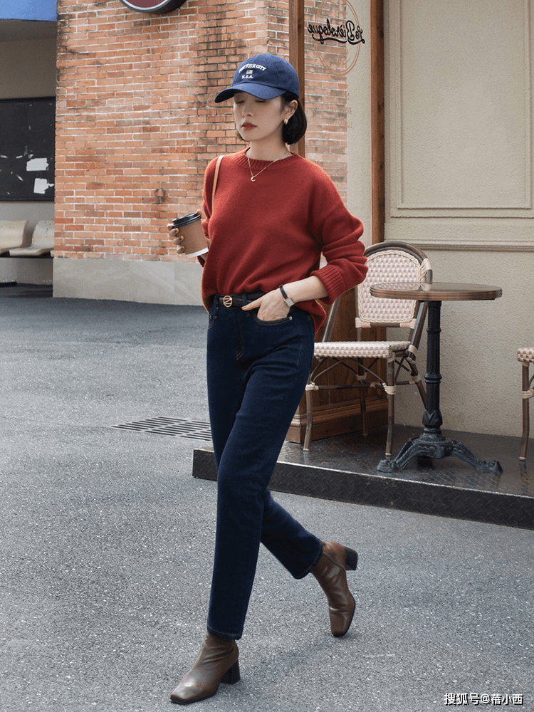 黑色 建议多穿“针织衫”，选择这4种颜色，搭配半身裙、牛仔裤很时髦