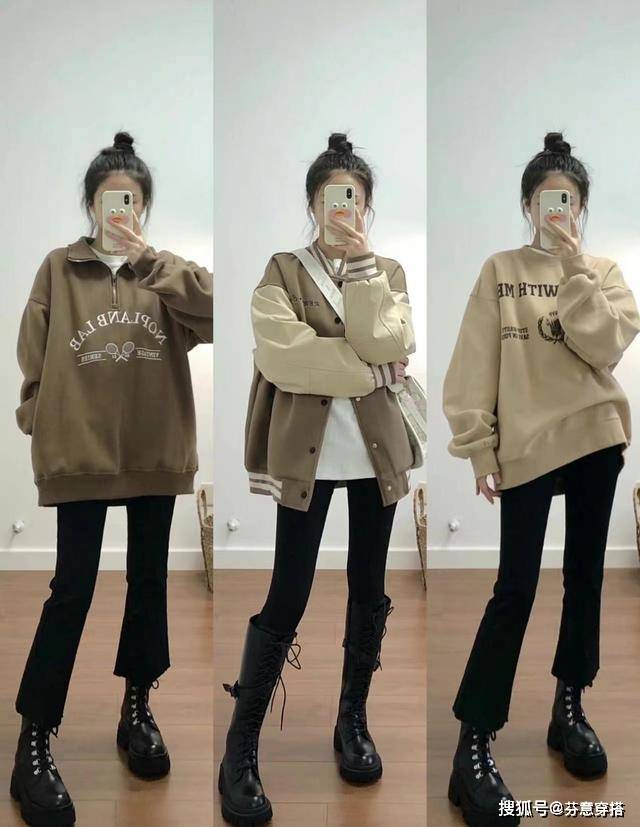 黑色 时尚的女人需要一条“瘦腿裤”,搭什么鞋子都美!休闲有活力