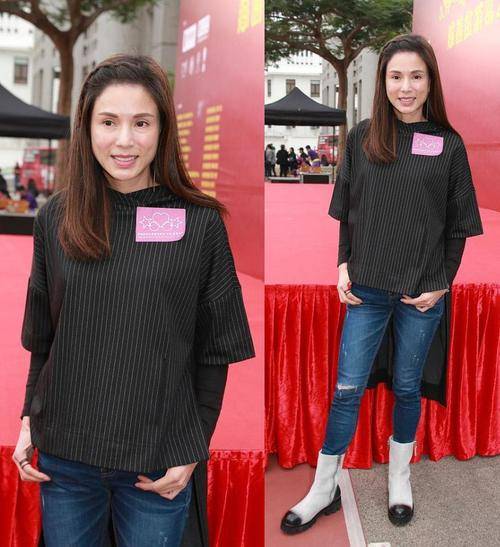 服装 关掉美颜后的李若彤回归现实，面容虽然很憔悴，但穿搭依旧时尚