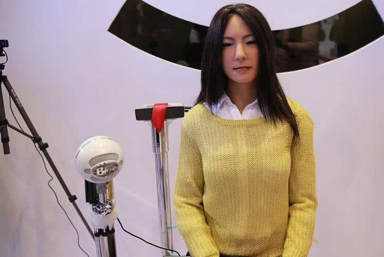 原创日本的仿生机器人有表情有体温能干活为何要研发仿真机器人