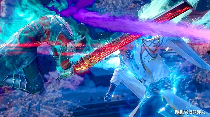 战斗|斗破苍穹三年之约3集，萧炎对战斗王，海波东和七彩吞天蟒助阵