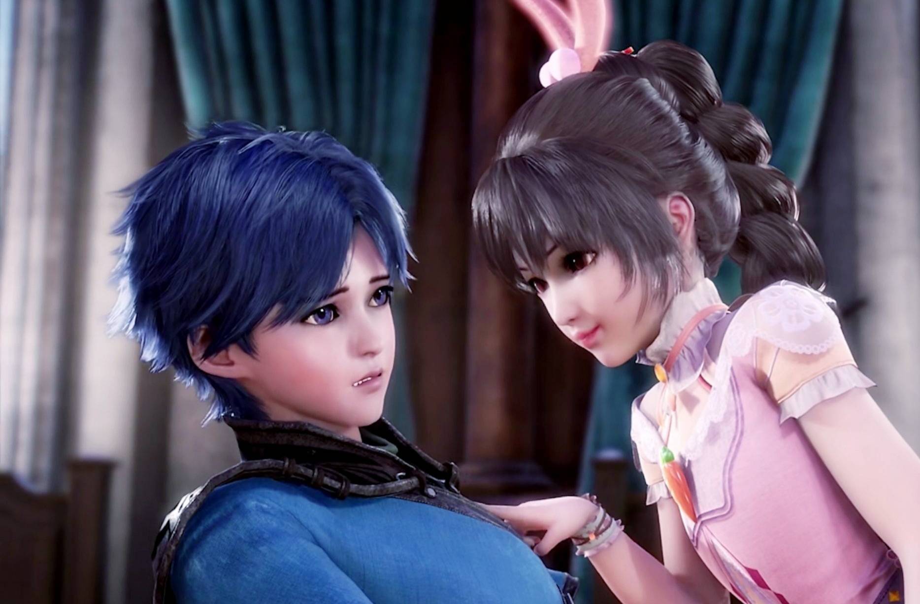 小舞睡觉姿势发展史,从害羞分床到大胆坐腿,睡姿见证两人的爱情_唐三