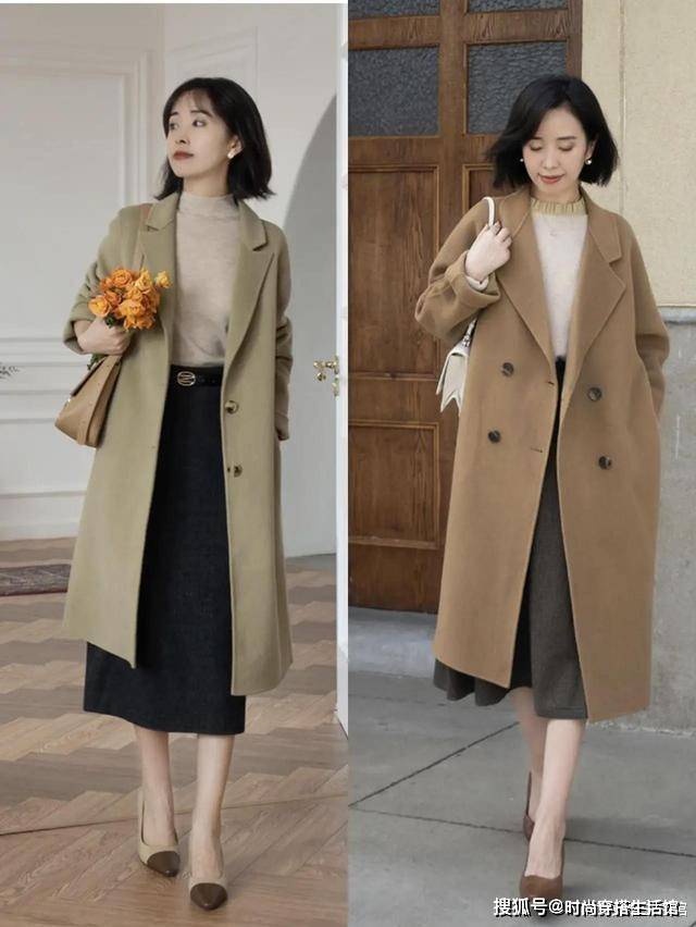 下半身 天冷了，这才是真正时髦实用的秋冬穿搭，时髦显高，小个子也适合