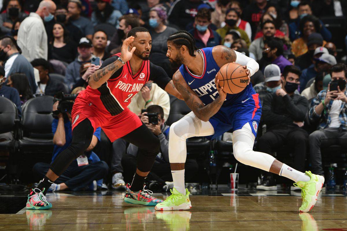 3巨头69 17,快船力擒开拓者!乔治24 9,巴图姆暴走!