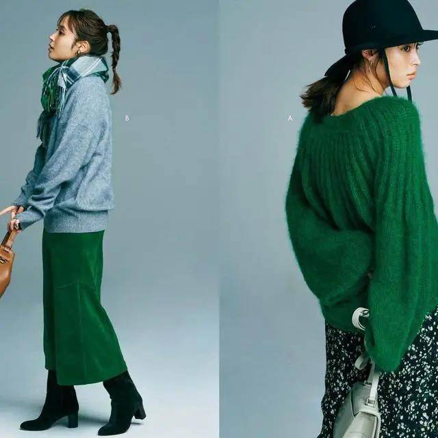 进行 秋冬季学会这些出彩亮眼的配色，让你华丽感十足的温暖时尚