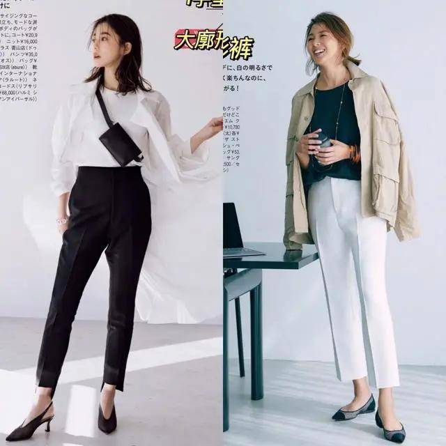 黑色 黑色+白色”打造极简风穿衣，知性高级