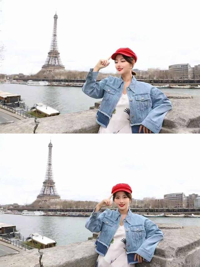 整体 张嘉倪的身材太迷人,鹅黄流苏旗袍淑女有气质,微卷长发俏皮可爱