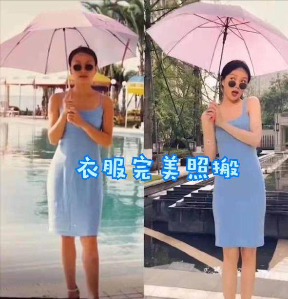 漂亮 “母女俩对比照”走红网络，一样的衣服和造型，网友：妈妈更出众