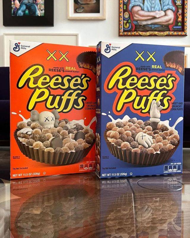 travis scott之后,kaws联名麦片都搞超限量?_puffs