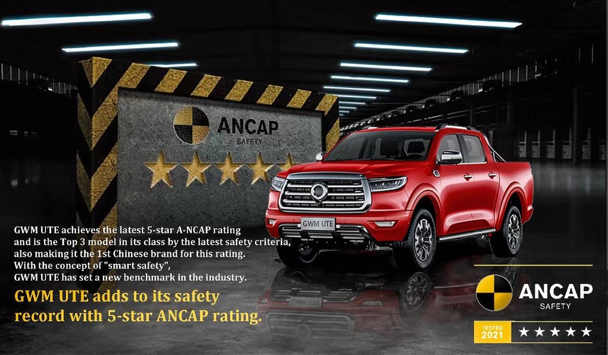 喜提澳洲ancap五星认证 长城炮实力诠释 中国智造 乐惠车 喜提澳洲ancap五星认证 长城炮实力诠释 中国智造 乐惠车