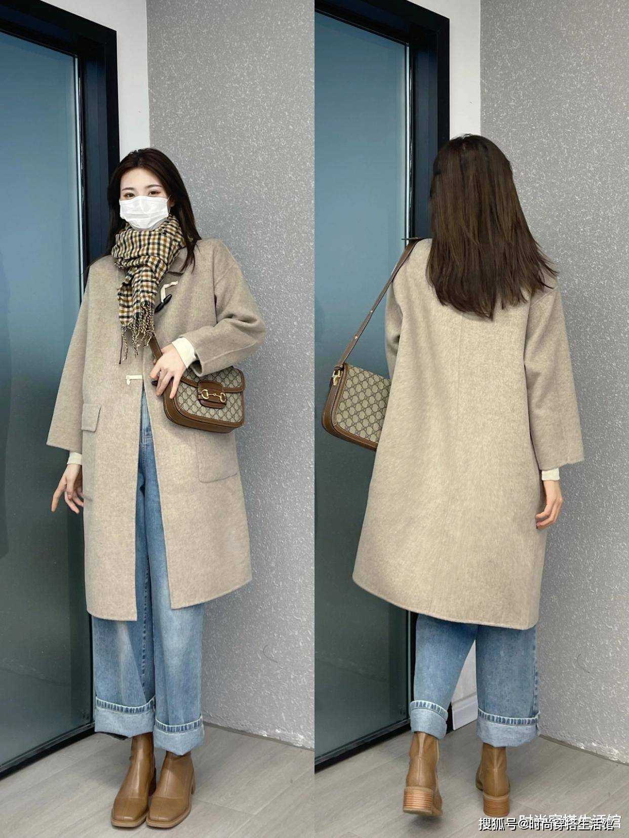 身材 穿大衣不一定要配打底裤，这几种穿法时髦减龄，遇见更美的自己