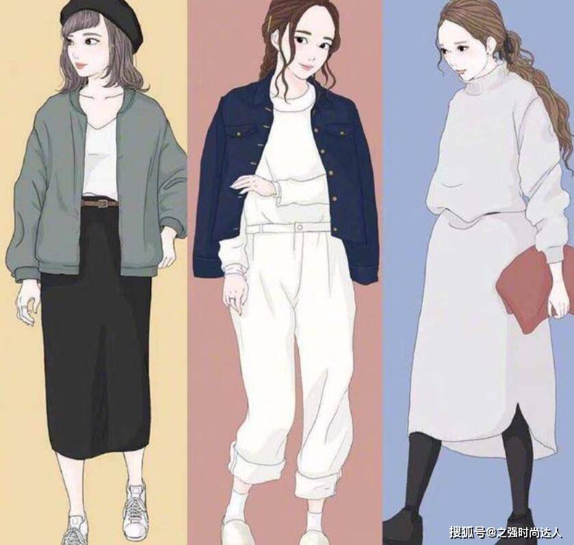 设计 同是宽松设计多了几分的柔和感，一个棕色的手包搭配，温柔优雅