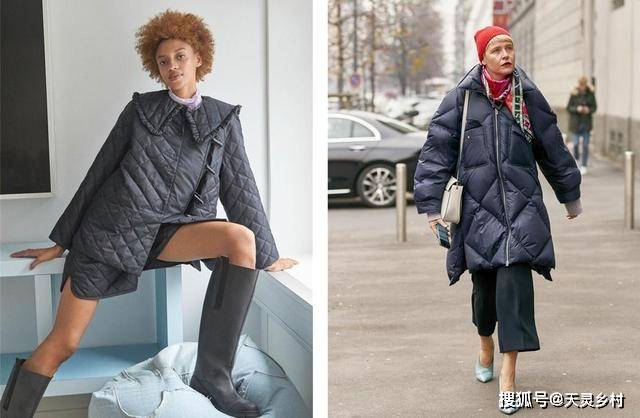 腰带 别再跟风加拿大鹅了，今冬流行的还有绗缝棉衣，4个技巧远离土气