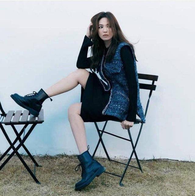 灯芯绒 宋慧乔准备的这三款过冬单品,可以复制到生活中,不论高矮都能穿