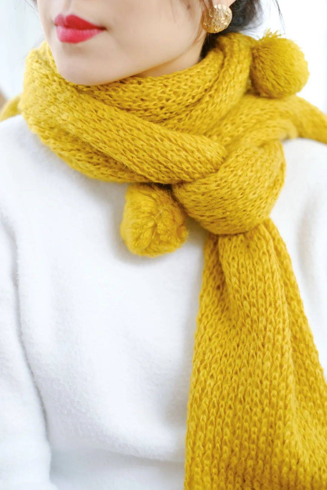 披肩 这个寒冬，跟着Lisa虞书欣一起玩转围巾的7种花式系法吧