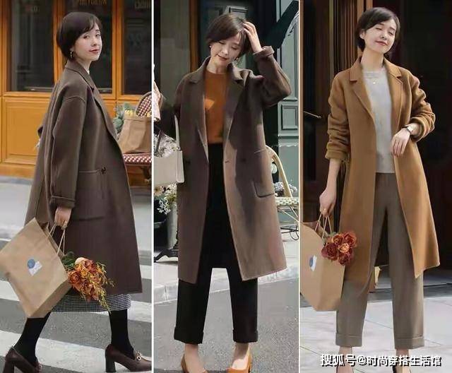 身材 天冷了40+女人别穿太老气，今年流行这样穿，减龄又显气质