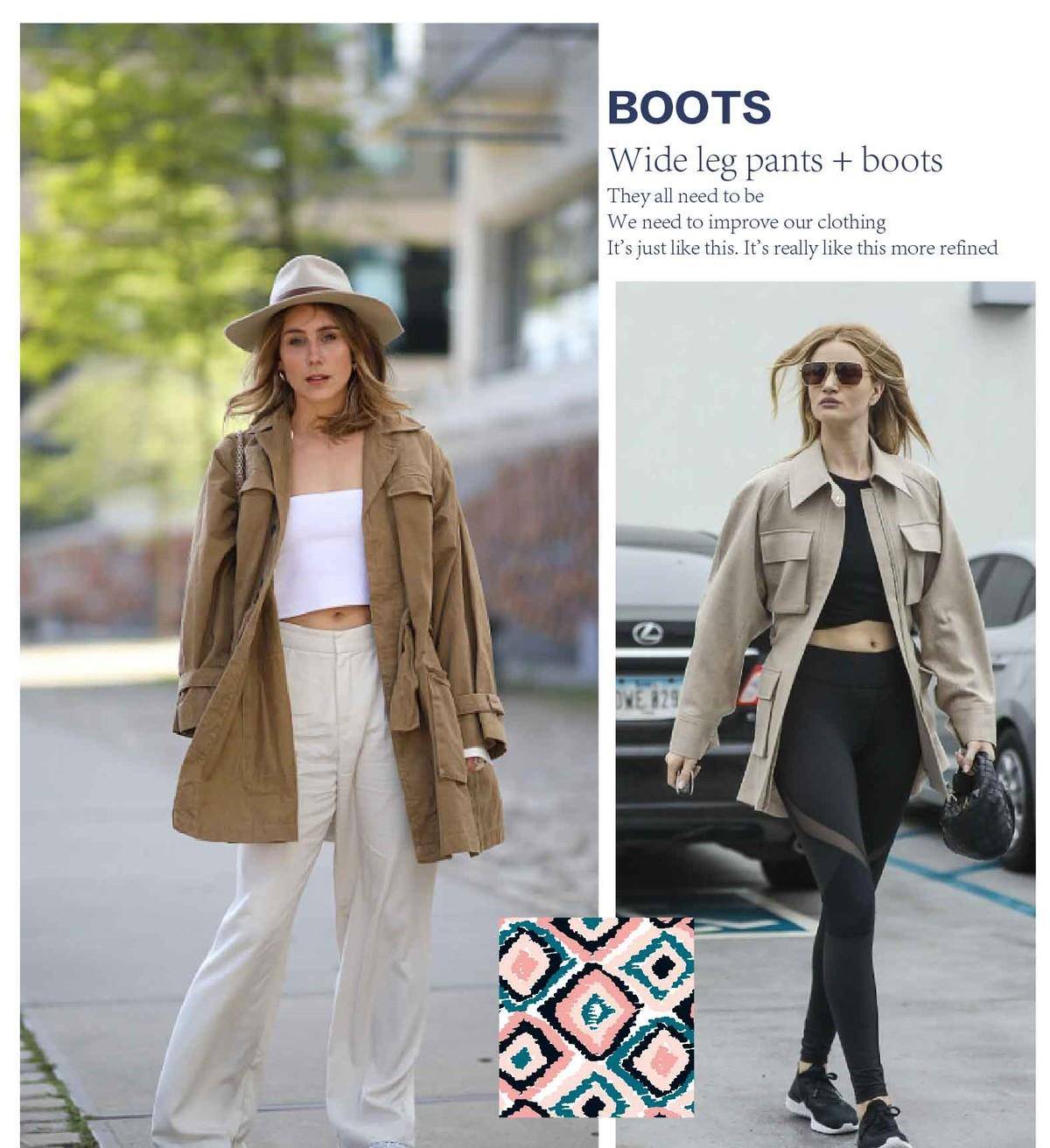 身材 冬天怎么穿夹克？照这样选款式、搭配下装，显高显瘦还有个性