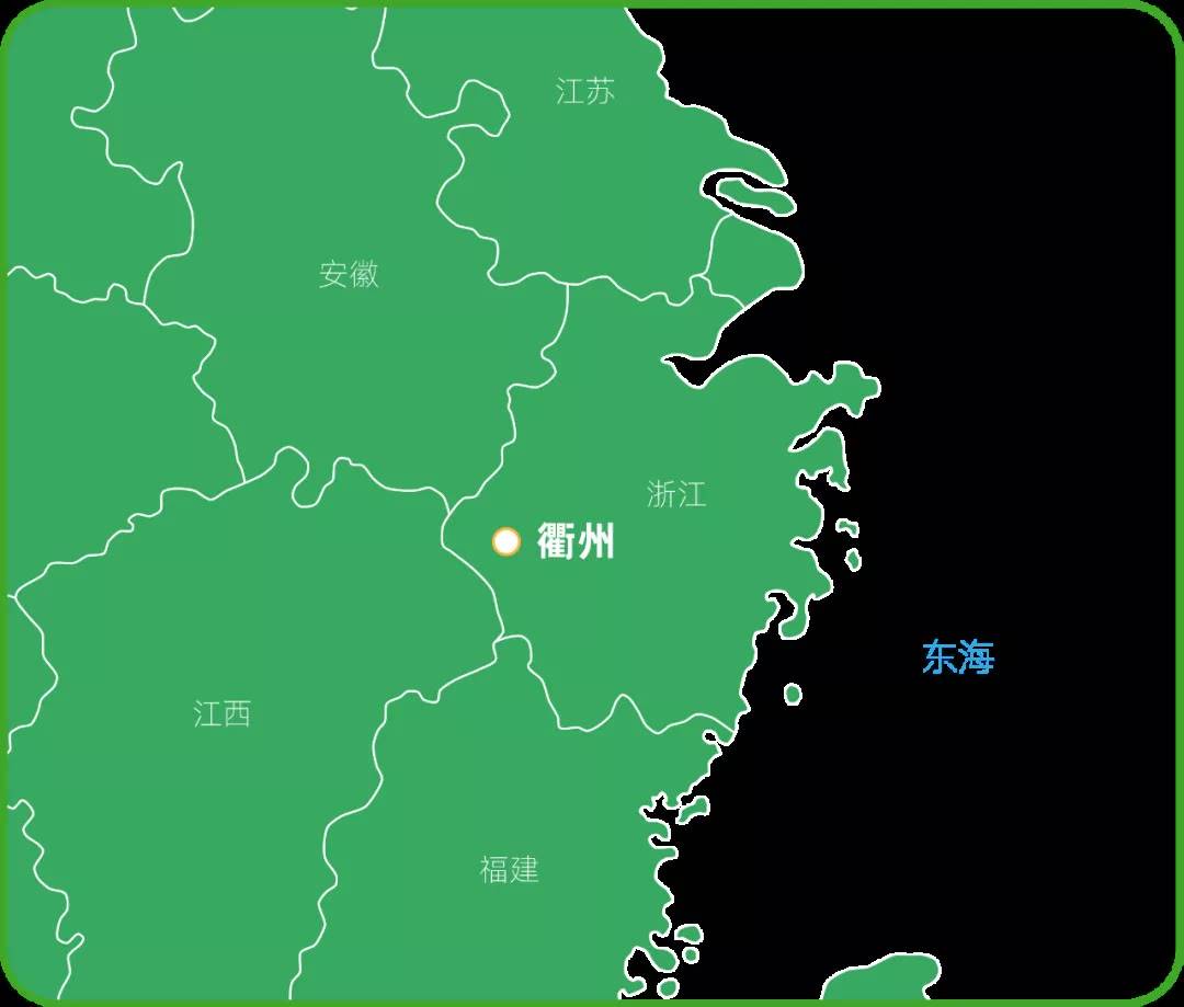 浙江衢州地理位置图图片