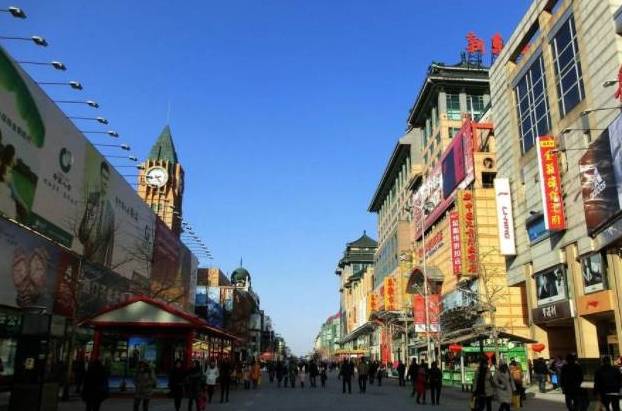 中国最繁华的步行街，虽然每次去都躺着回来，但人流依然络绎不绝